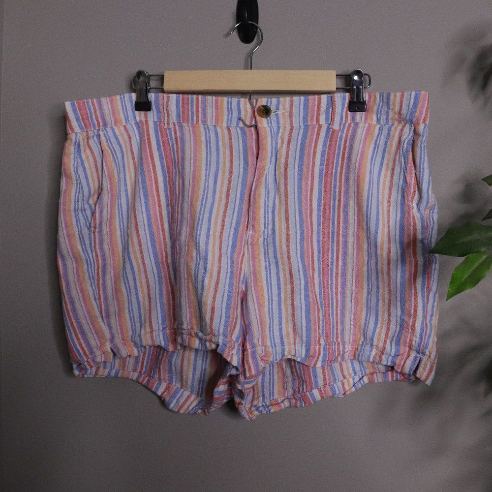 Old Navy High Rise Everyday Shorts Linen